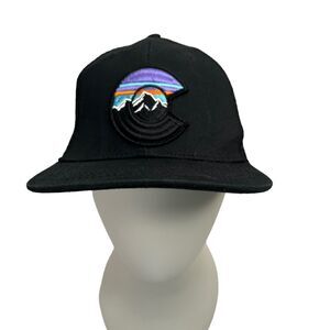 Colorado C Patch Trucker Hat Cap Men’s Unlimited Mesh Snapback Mountains